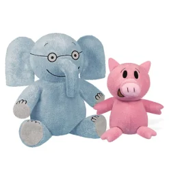 Elephant & Piggie Plush Pair
