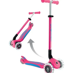 Elite Lights Scooter - Fuchsia