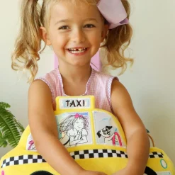 Eloise Taxi Plush Pillow