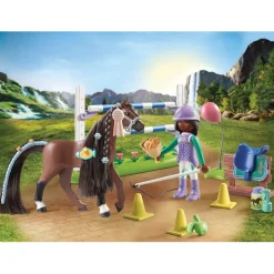Equestrian Jumping Arena with Zoe and Blaze Playset