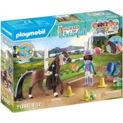 Equestrian Jumping Arena with Zoe and Blaze Playset