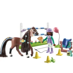Equestrian Jumping Arena with Zoe and Blaze Playset