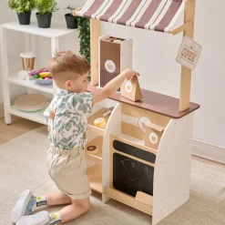 Espresso Treats Wooden Coffee Stand with 29 Accessories