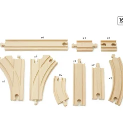 Expansion Pack Intermediate Wooden Track Train Set