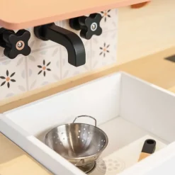 Family Size Wooden Play Kitchen