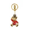 FAO Chrome Bear Keychain - Gold