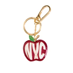 FAO NYC Apple Keychain