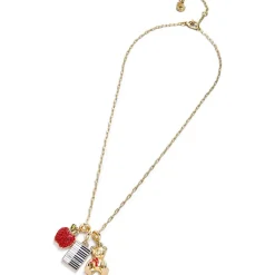 FAO Schwarz Red Pouch with Jewelry Set