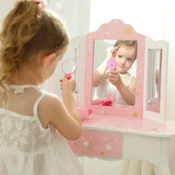 Fashion Twinkle Star Gisele Vanity Set - Pink/White