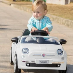 Fiat Push Car - White