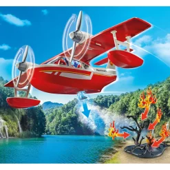Firefighting Seaplane Playset