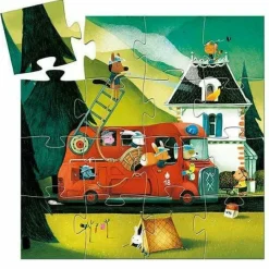 Fire Truck Mini Jigsaw Puzzle