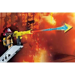 Fire Truck with Accessories and 2 Figures