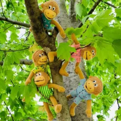 Five Little Monkeys Finger Puppet Playset