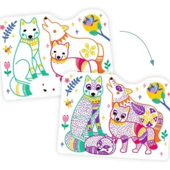 Forest Families Coloring Set