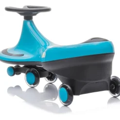 Freddo Toys Swing Car with Flashing Wheels - Blue