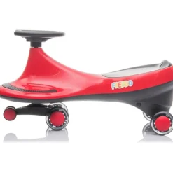 Freddo Toys Swing Car with Flashing Wheels - Red