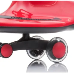 Freddo Toys Swing Car with Flashing Wheels - Red