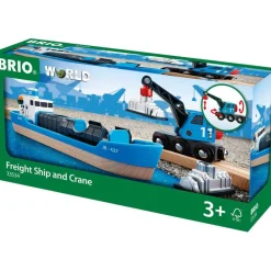 Freight Ship and Crane