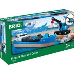 Freight Ship and Crane