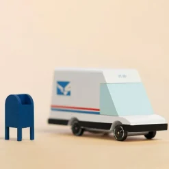 Futuristic Mail Van Toy Car