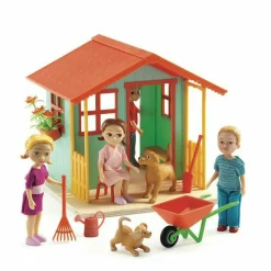 Garden Shed Dollhouse Set