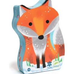 Ginger Little Fox 24 Piece Silhouette Jigsaw Puzzle