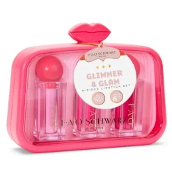 Glimmer & Glam 4‑Piece Lipstick Set