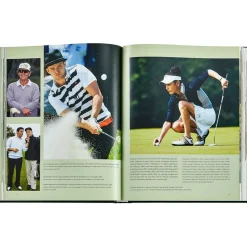 Golf: The Ultimate Book in Green Bonded Leather
