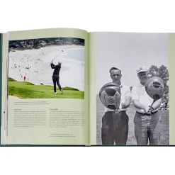 Golf: The Ultimate Book in Green Bonded Leather