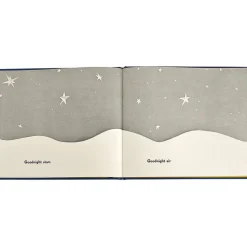 Goodnight Moon Book in Blue Bonded Leather