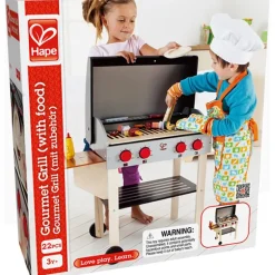 Gourmet Pretend Play Grill with Food Accessories