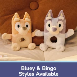 GUND Bluey Plush Ring Rattle - 6”