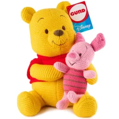 GUND Disney Official Pooh and Piglet Knit Plush