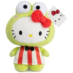 GUND Sanrio Keroppi Toy,Green, 9.5"