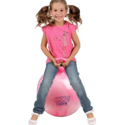 Gymnic Hop 45 - 18 inch Hop Ball Swirl Pink