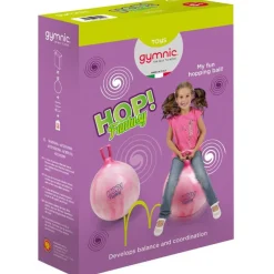 Gymnic Hop 45 - 18 inch Hop Ball Swirl Pink