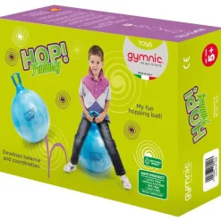 Gymnic Hop 45 - 18 inch Hop Ball Swirl Blue
