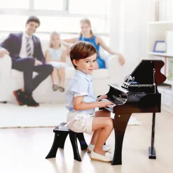 Happy Grand Piano - Black