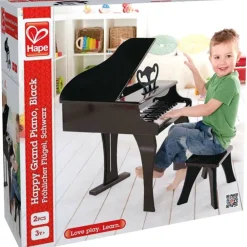 Happy Grand Piano - Black