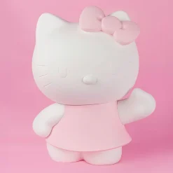 Hello Kitty Figure in Pink Robe - 10.6"