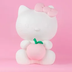 Hello Kitty Figure with Pastel Pink Apple - 10.2