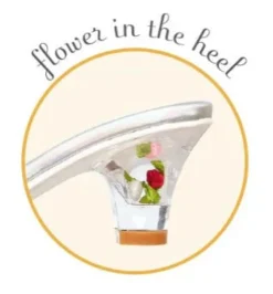 High-Heel Clarisse Slipper (Gold Peach) - Size 12-13