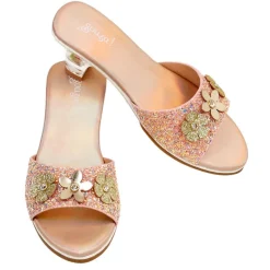 High-Heel Clarisse Slipper (Gold Peach) - Size 12-13