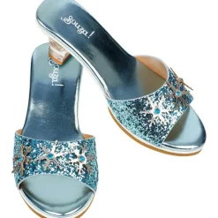High-Heel Ice Queen Slipper (Blue) - Size 8-9