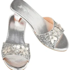 High-Heel Mariona Slipper (Silver) - Size 8-9