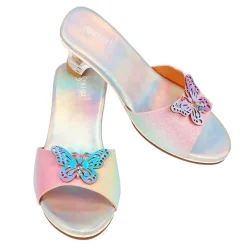 High-Heel Ophelie Slipper (Rainbow Butterfly) - Size 10-11