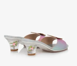 High-Heel Ophelie Slipper (Rainbow Butterfly) - Size 12-13