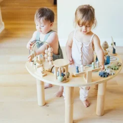 Hi-Lo Wood Activity Table