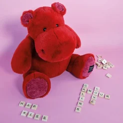 Hippo Plush - Cranberry